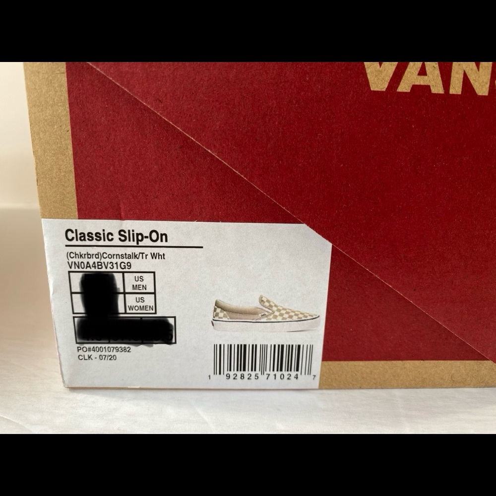 Vans Classic Slip-On Checkerboard Sneakers - Picture 6 of 7